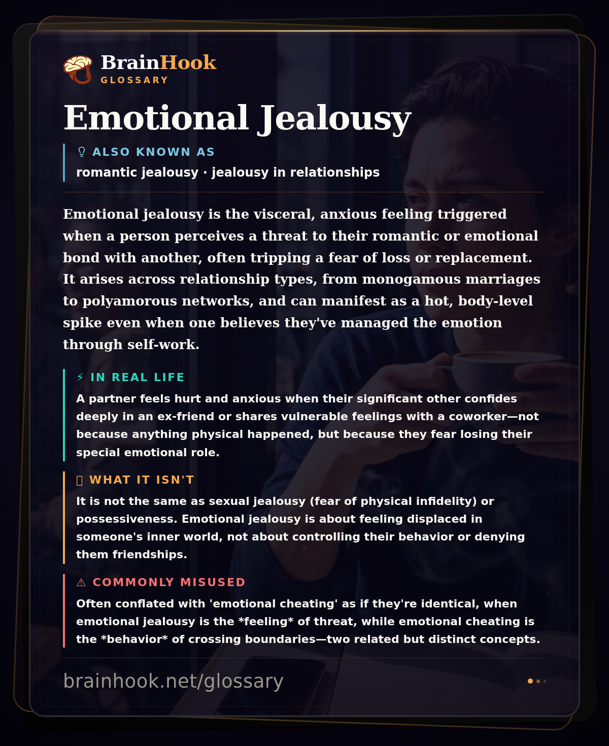Emotional Jealousy — BrainHook Glossary card