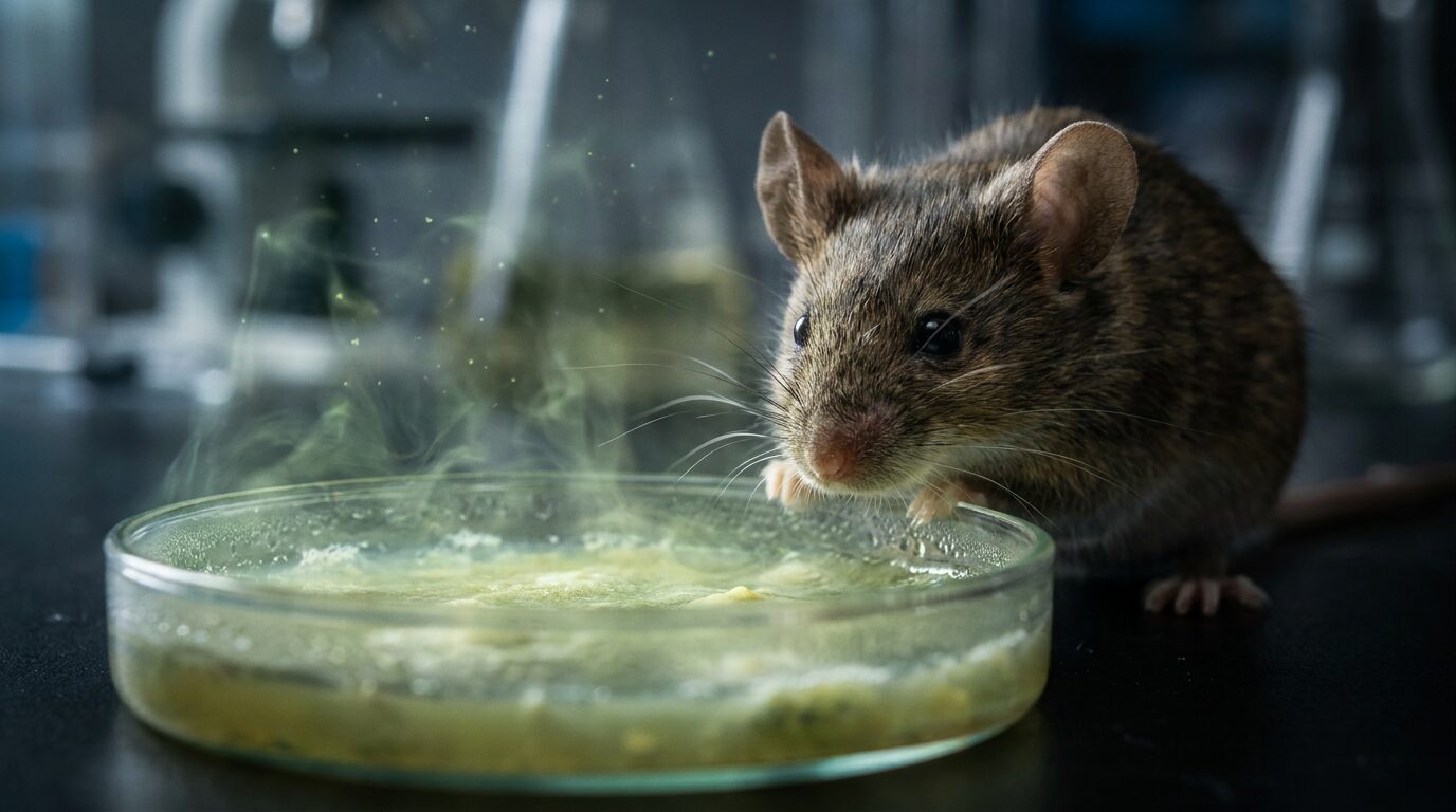 Why rats recoil from sick companions before showing any symptoms