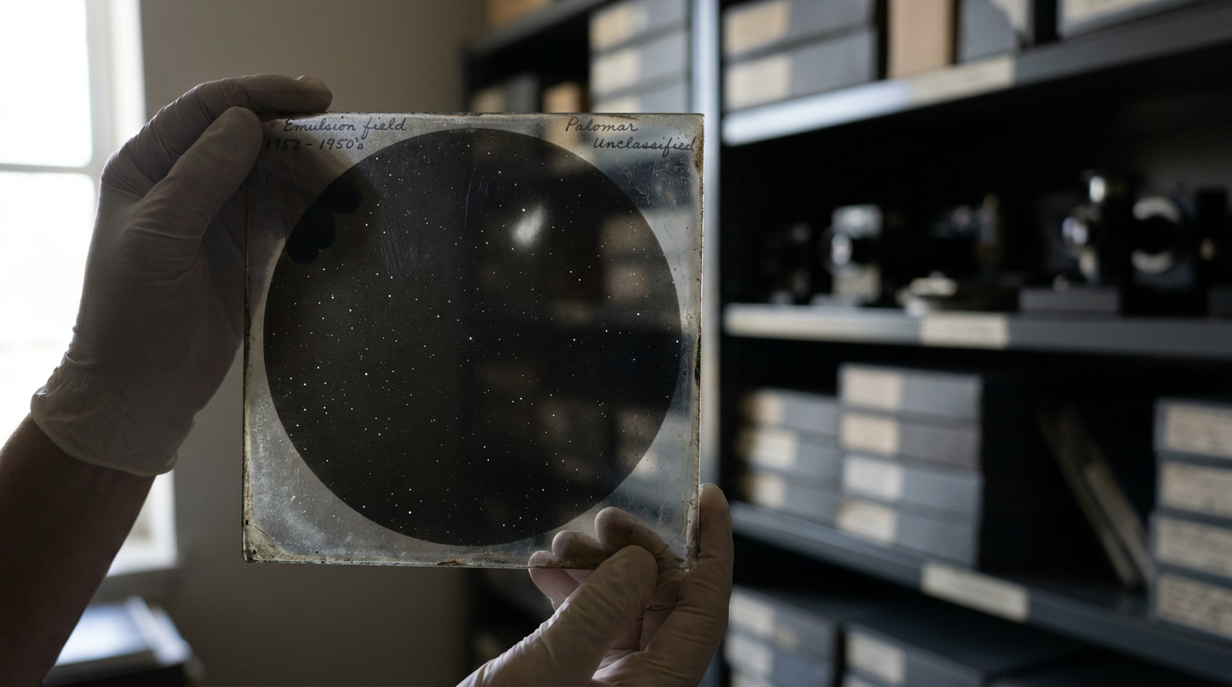 The 1950s Sky Survey That Just Became a UAP Evidence Problem