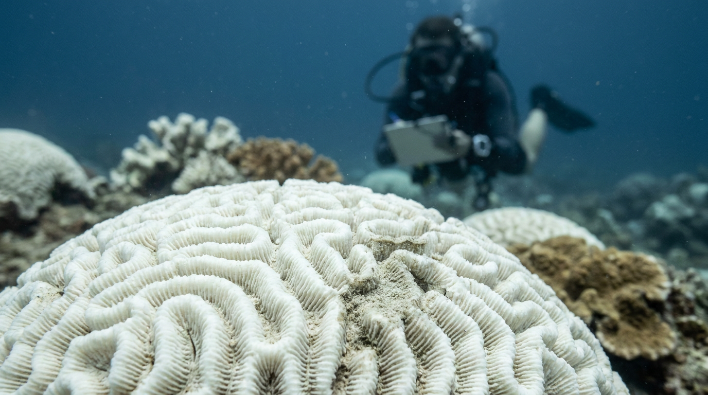 The Caribbean Reef That Was Growing Is Now Dissolving