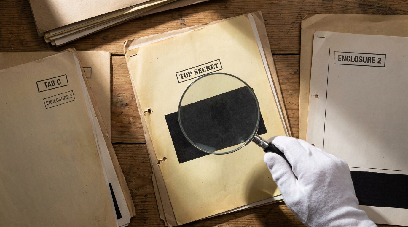 The Redaction Is the Document. How to Read What Governments Leave Out.