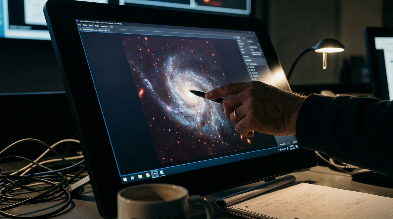 The Spiral Galaxy That Wasn't Supposed to Exist Yet