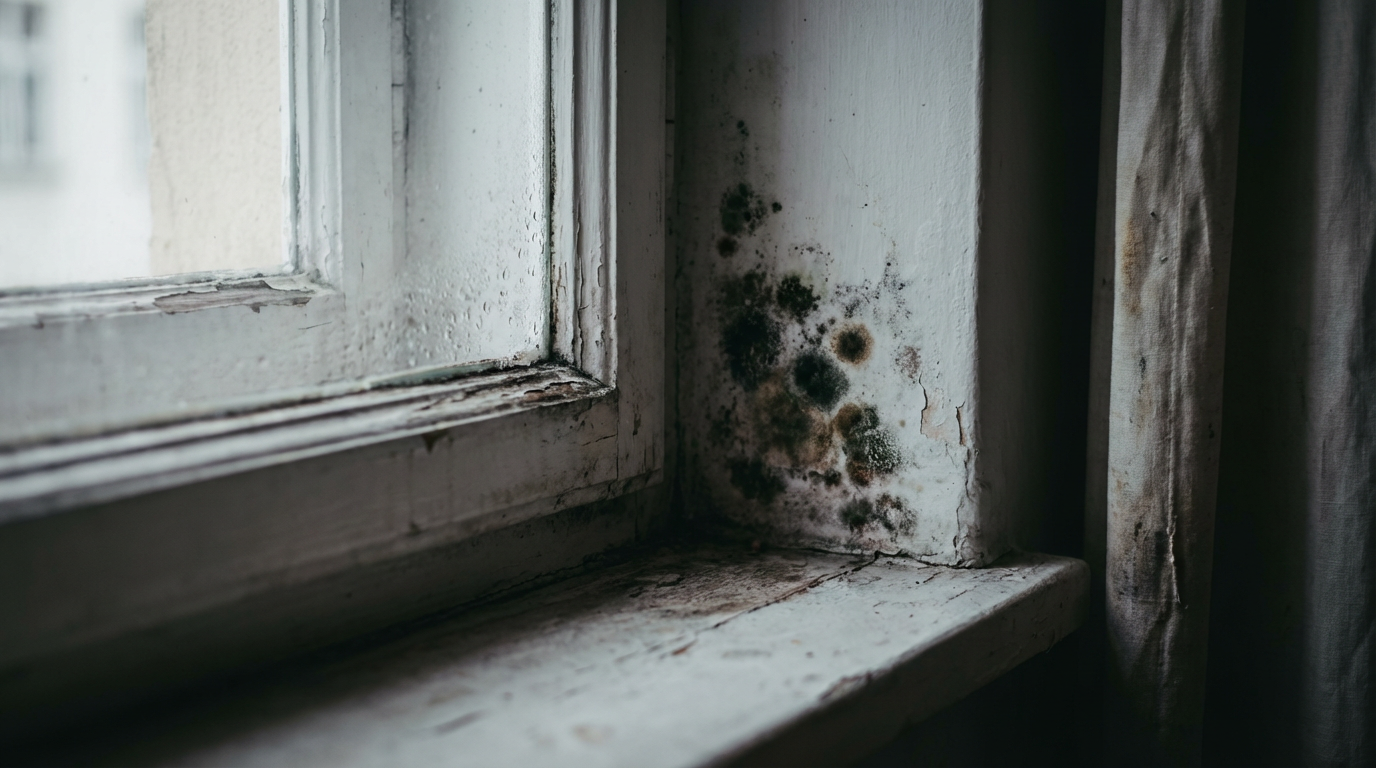 Indoor Mold's Real Threat Isn't the Stain — It's the Air Around It