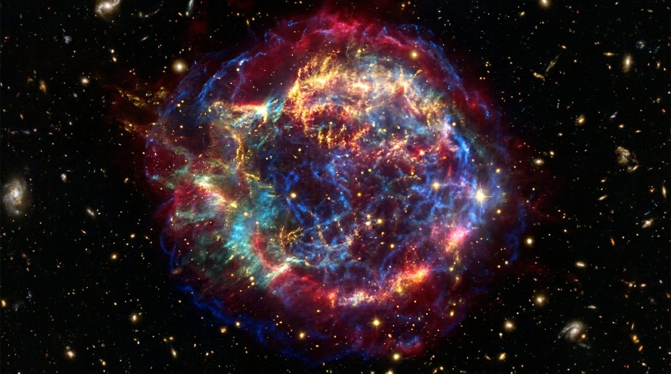 The Universe's First Stars Were 10,000 Times the Size of the Sun. We Just Found the Ash.