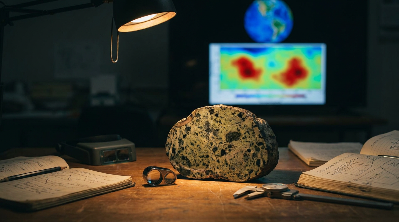 Two Continent-Sized Blobs Have Been Sitting at Earth's Core for Four Billion Years