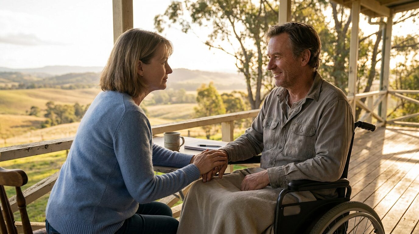 The Permission Slip a Dying Partner Gives — and What Nobody Else Sees