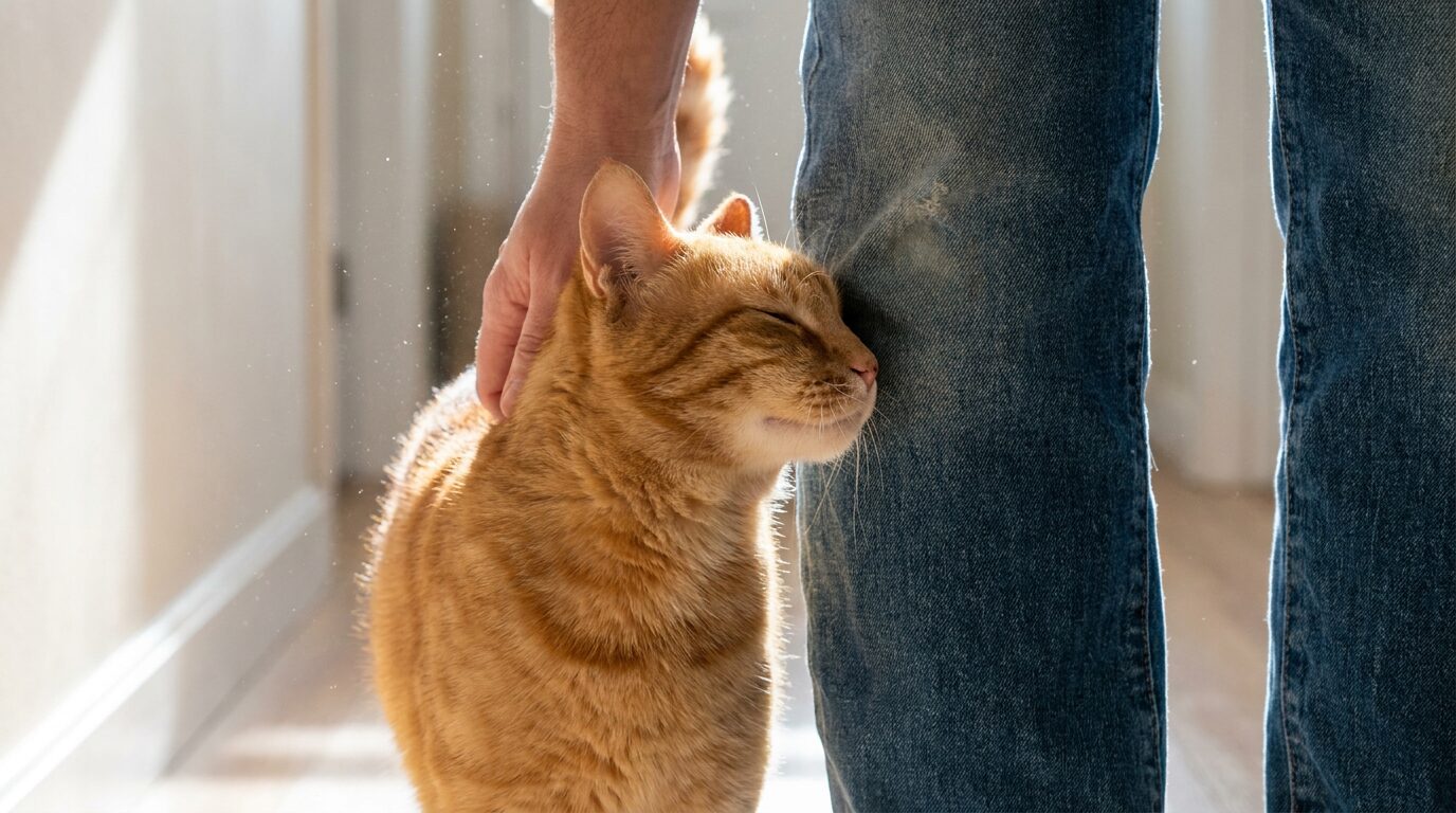 Cat Bunting Does Four Things at Once — and Affection Is Only One of Them
