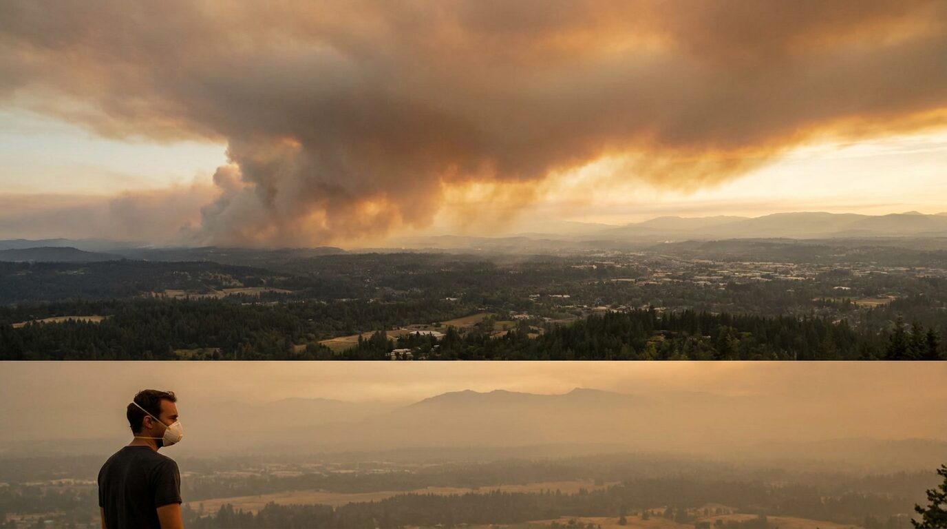 Why Wildfire Smoke Gets Worse Days After the Fire Dies
