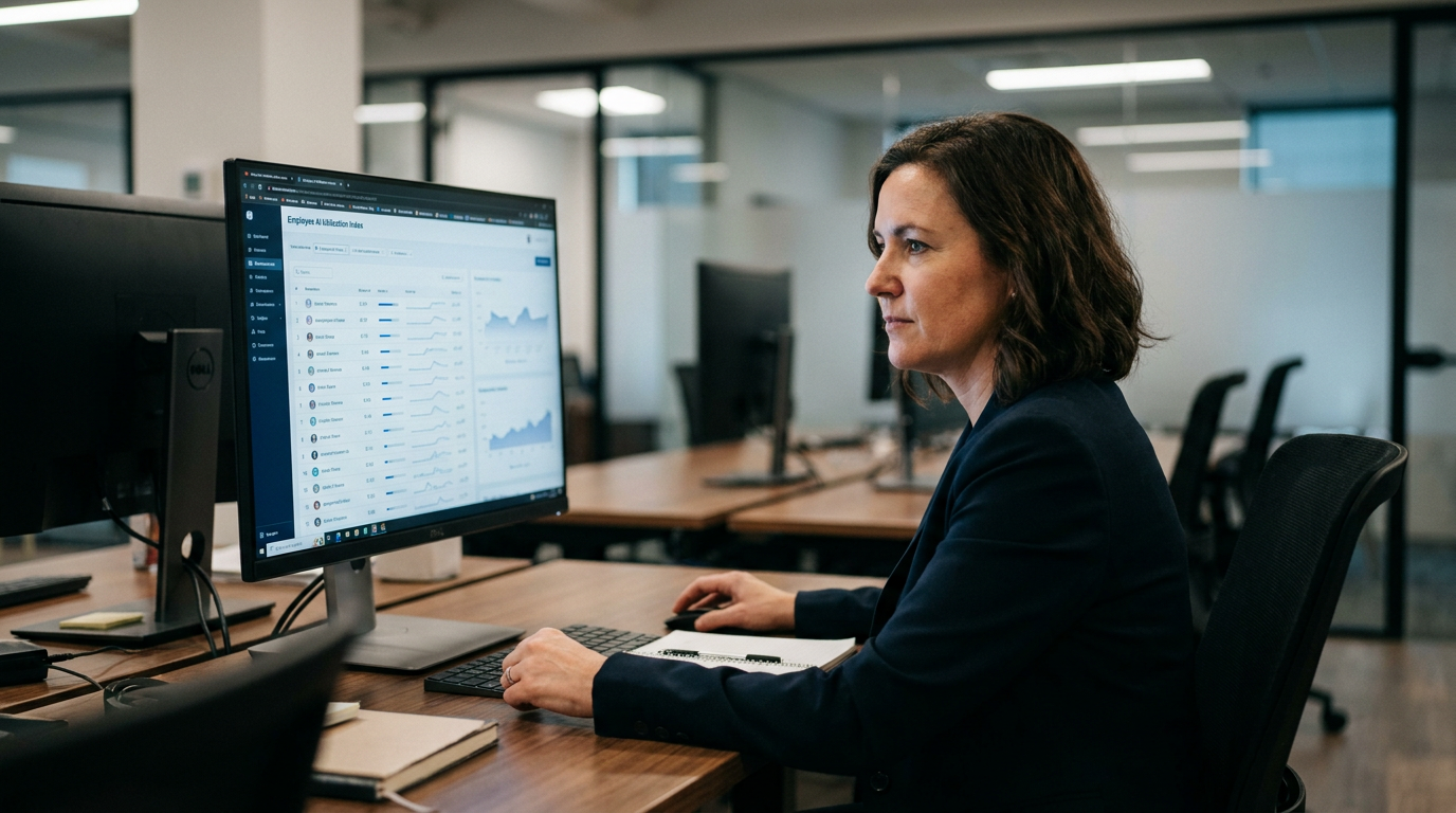 Your Employer Is Tracking How Much You Use AI. That's the New Performance Review.