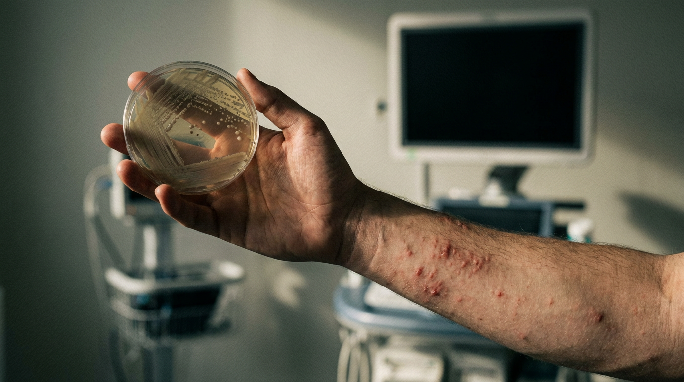 The Microbes in Your Gut Are Deciding What Your Skin Does Next